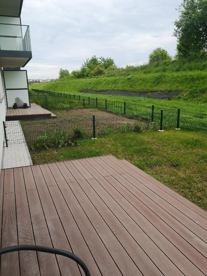 Apartament Z Tarasem I Ogrodem Blisko Centrum Γκντανσκ Εξωτερικό φωτογραφία